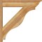 Ekena Millwork Funston Rough Sawn Traditional Outlooker, Western Red Cedar, 8"W x 38"D x 38"H OUT08X38X38FST01RWR - alternate 2